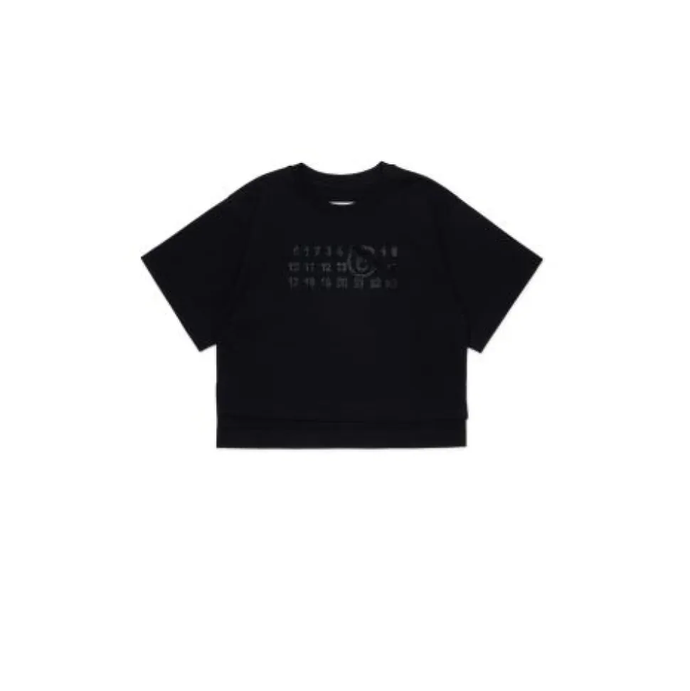 Camiseta con detalle de pedrería