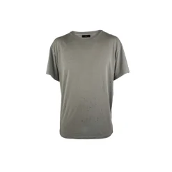 Camiseta con efecto envejecido