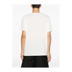 Camiseta con Estampado de Corazón Cuello Redondo