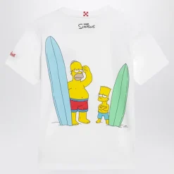 Camiseta con estampado delantero y trasero