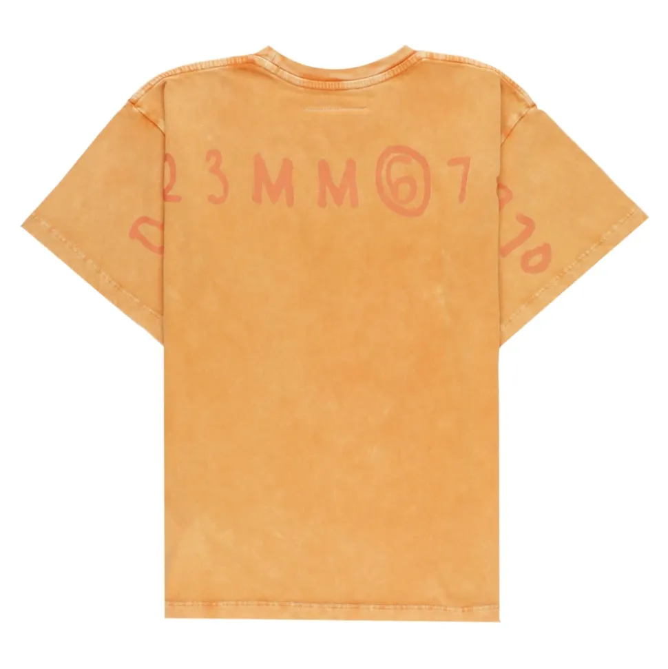 Camiseta con estampado de logo