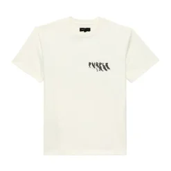Camiseta con Estampado de Marca Pintada
