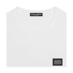 Camiseta con etiqueta de marca