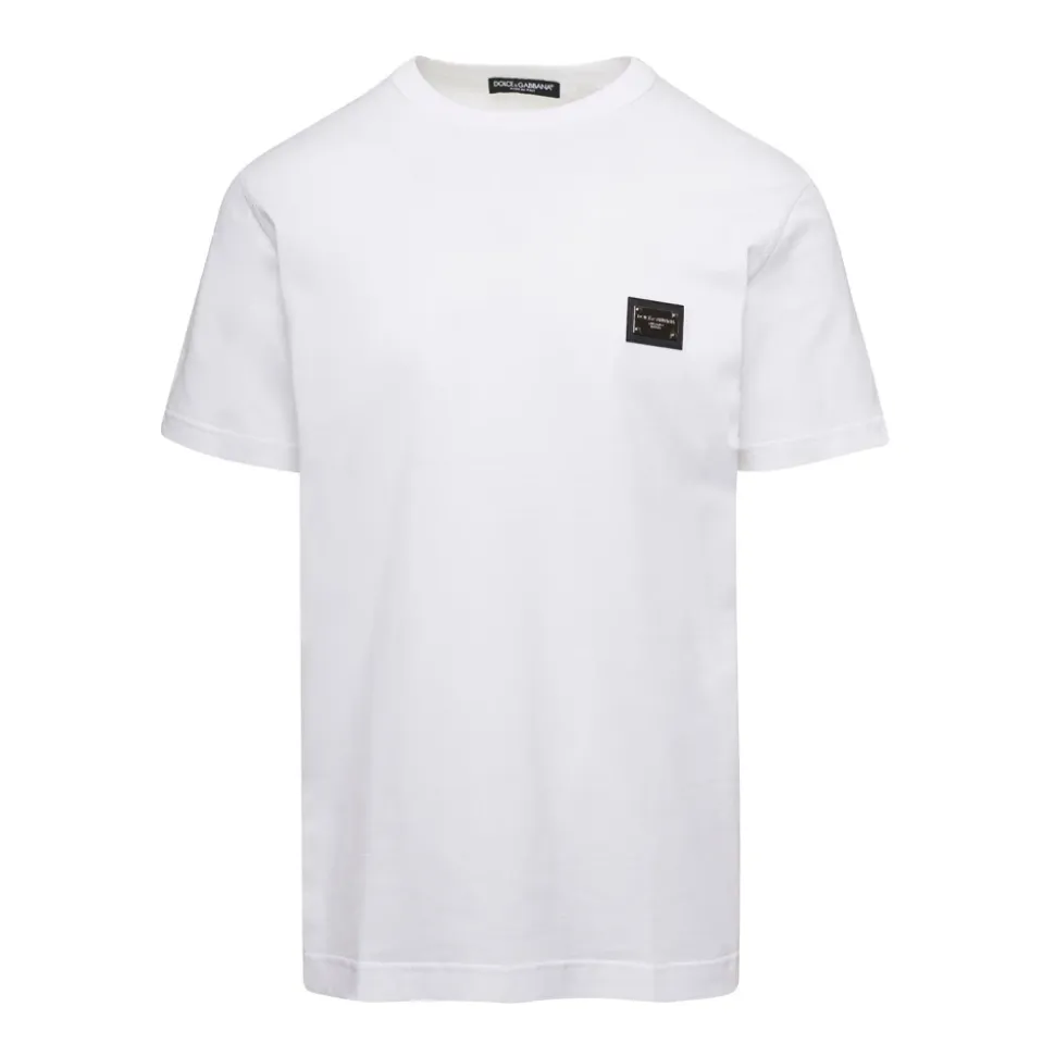 Camiseta con etiqueta de marca