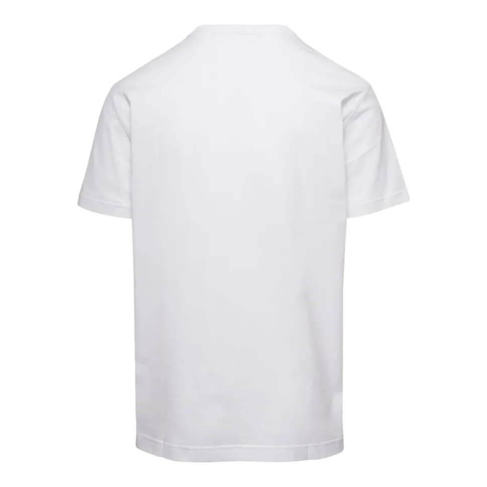 Camiseta con etiqueta de marca