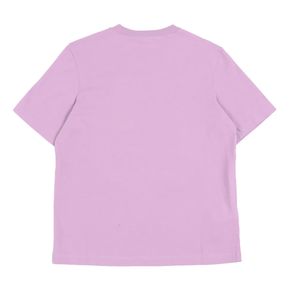 Camiseta con flor de aplique