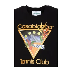 Camiseta con Icono de Club de Tenis