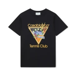 Camiseta con Icono de Club de Tenis