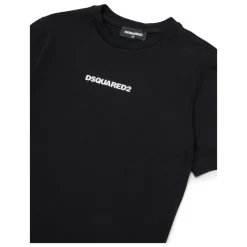 Camiseta con logo efecto goma