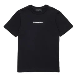 Camiseta con logo efecto goma