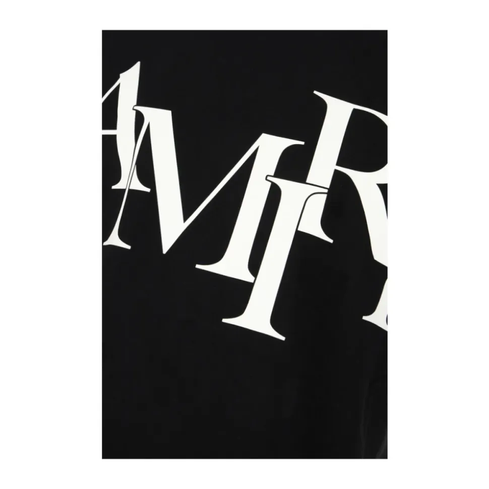 Camiseta con Logo Escalonado
