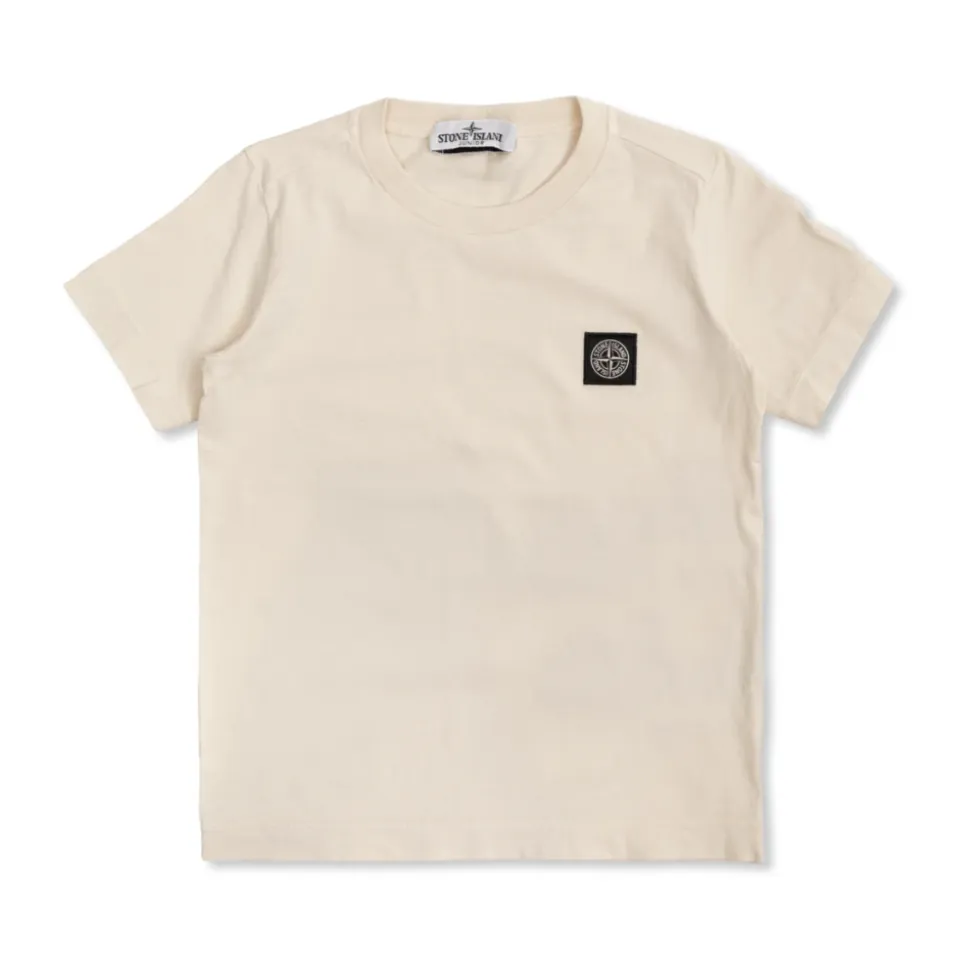 Camiseta con parche del logo