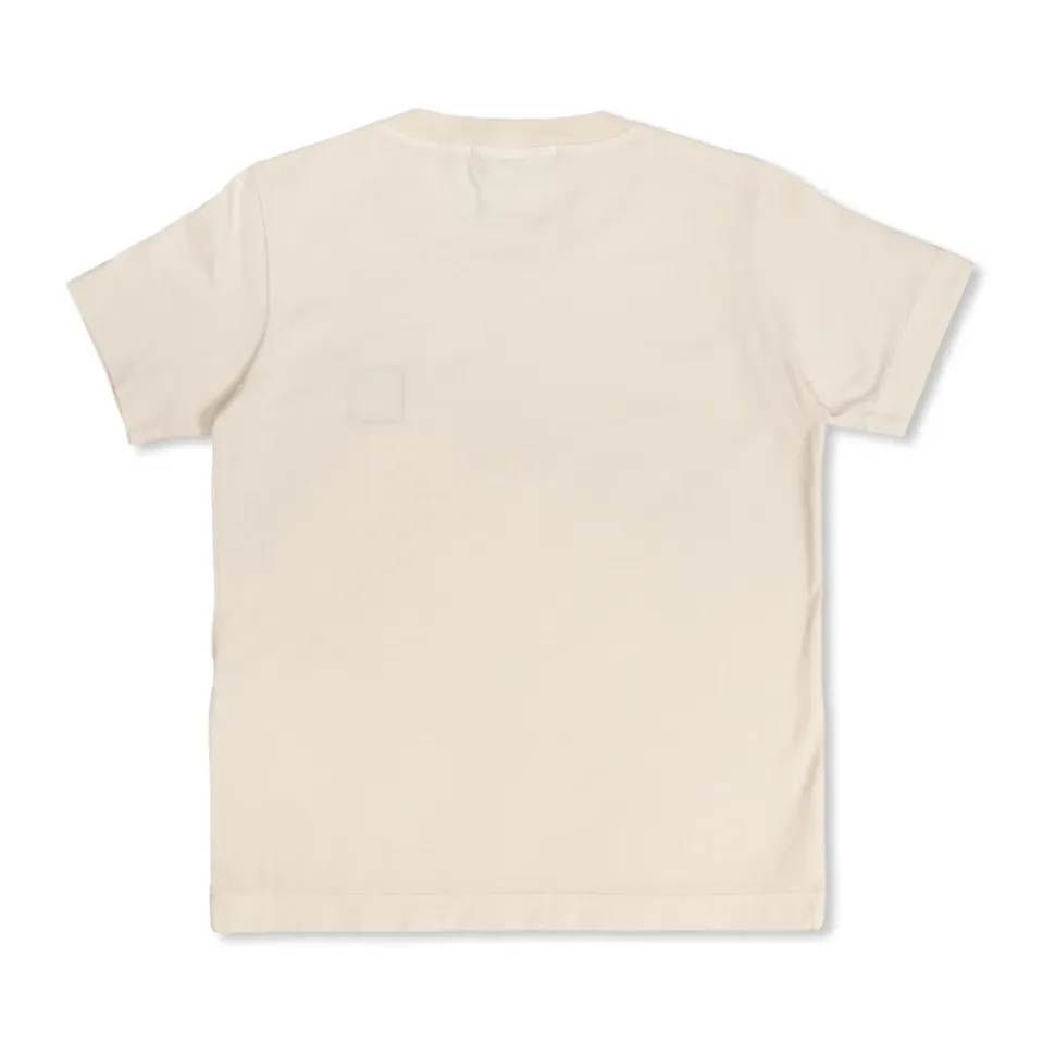 Camiseta con parche del logo