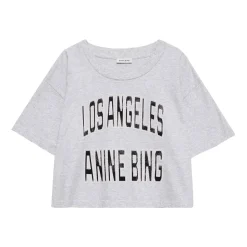 Camiseta Corta Gris con Estampado Cool