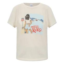 Camiseta Crema con Estampado