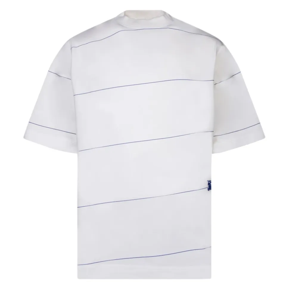 Camiseta de algodón a rayas