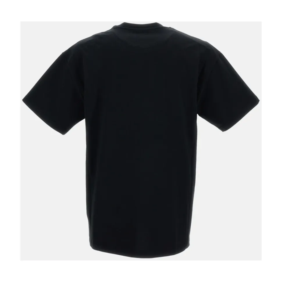 Camiseta de algodón con bordado de París