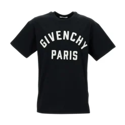 Camiseta de algodón con bordado de París