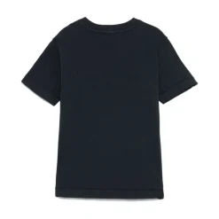 Camiseta de Algodón con Cuello Redondo