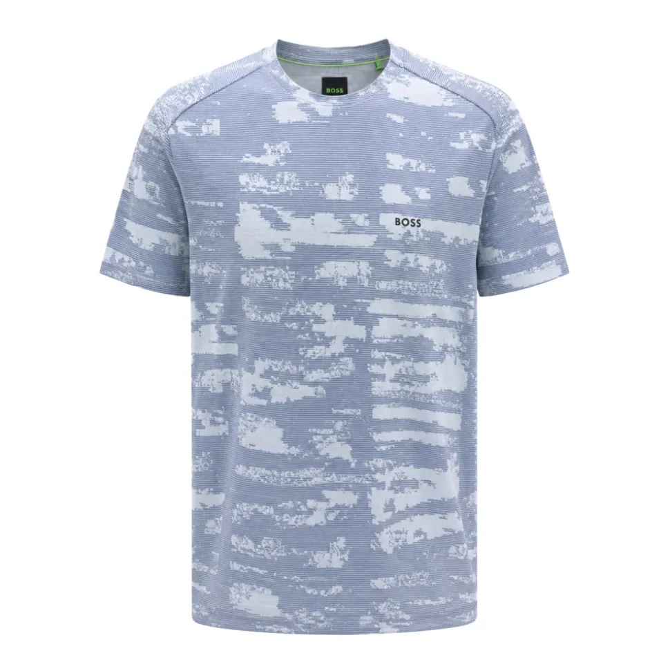 Camiseta de algodón con estampado integral