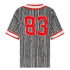Camiseta de algodón con estampado de jersey