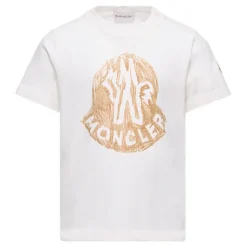 Camiseta de algodón con estampado del logo