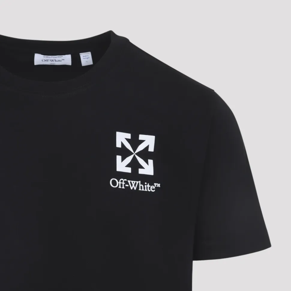 Camiseta de Algodón con Logo