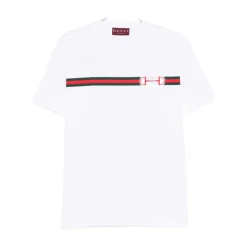 Camiseta de Algodón con Logo