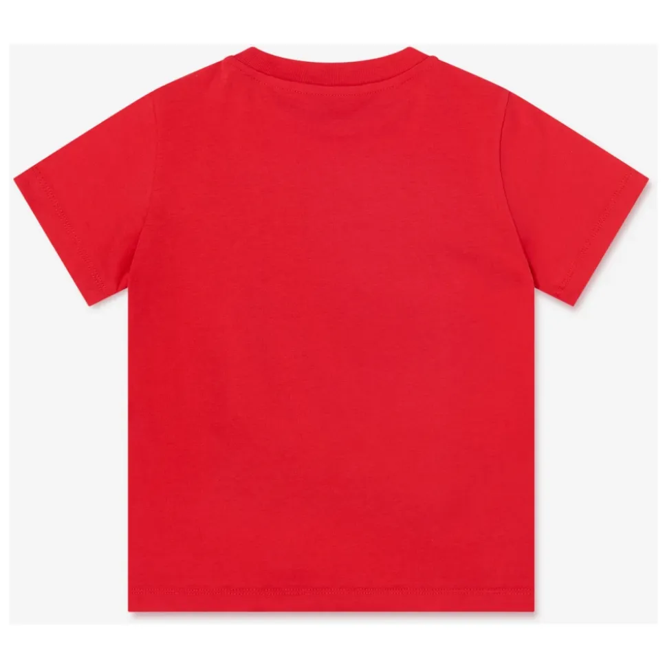 Camiseta de algodón con logo