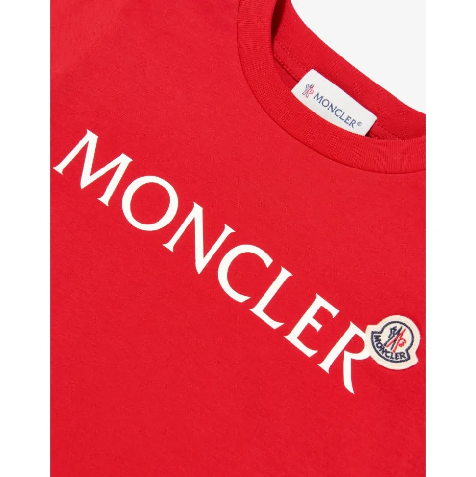 Camiseta de algodón con logo