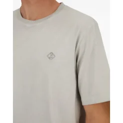 Camiseta de algodón con logo bordado