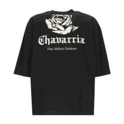Camiseta de algodón estampada