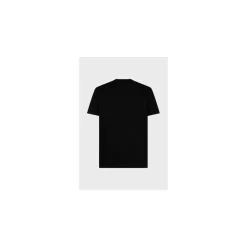 Camiseta de Algodón Negra