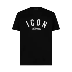 Camiseta de Algodón Negra