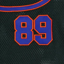 Camiseta de baloncesto negra/morada