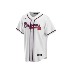 Camiseta de béisbol blanca Atlanta Braves