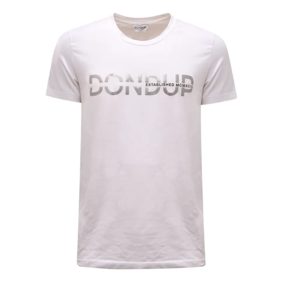 Camiseta de corte ajustado con cuello redondo