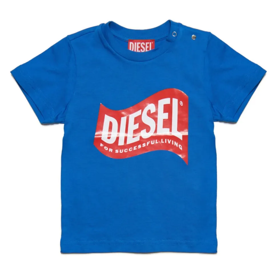 Camiseta de cuello redondo