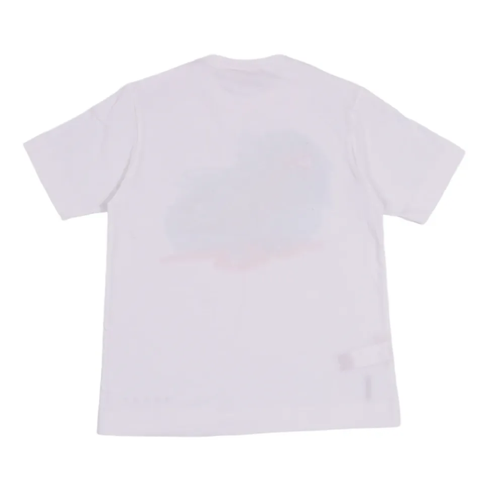 Camiseta de cuello redondo con estampado