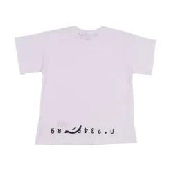 Camiseta de Cuello Redondo con Estampado Numérico