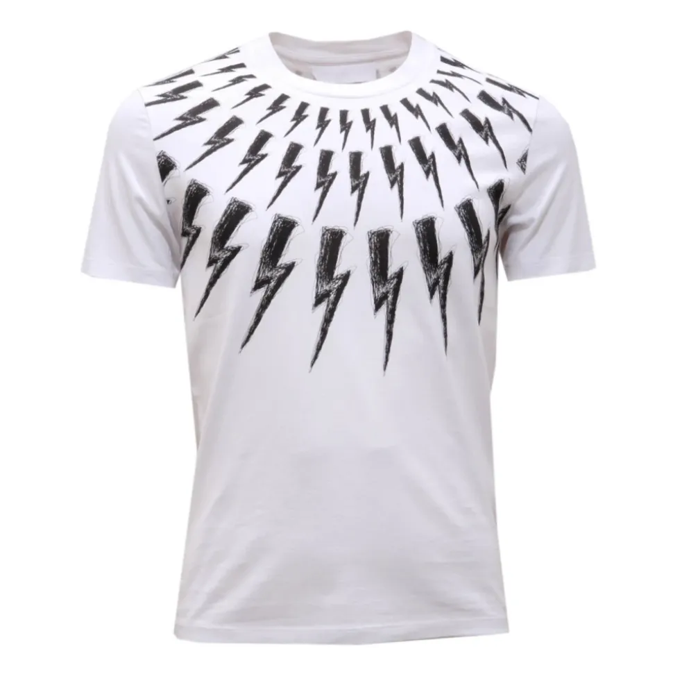 Camiseta de Jersey Estampada PBJT883S Q516S