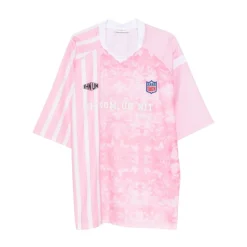 Camiseta de Malla con Cuello en V