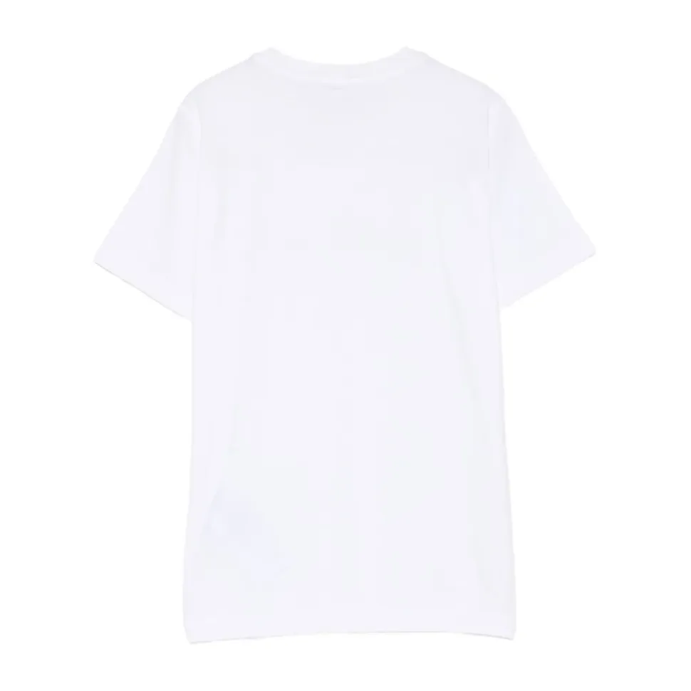 Camiseta de manga corta con parche de brújula