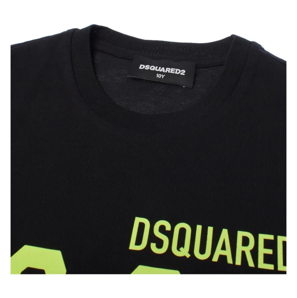 Camiseta de manga corta y cuello redondo