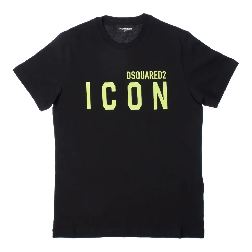 Camiseta de manga corta y cuello redondo