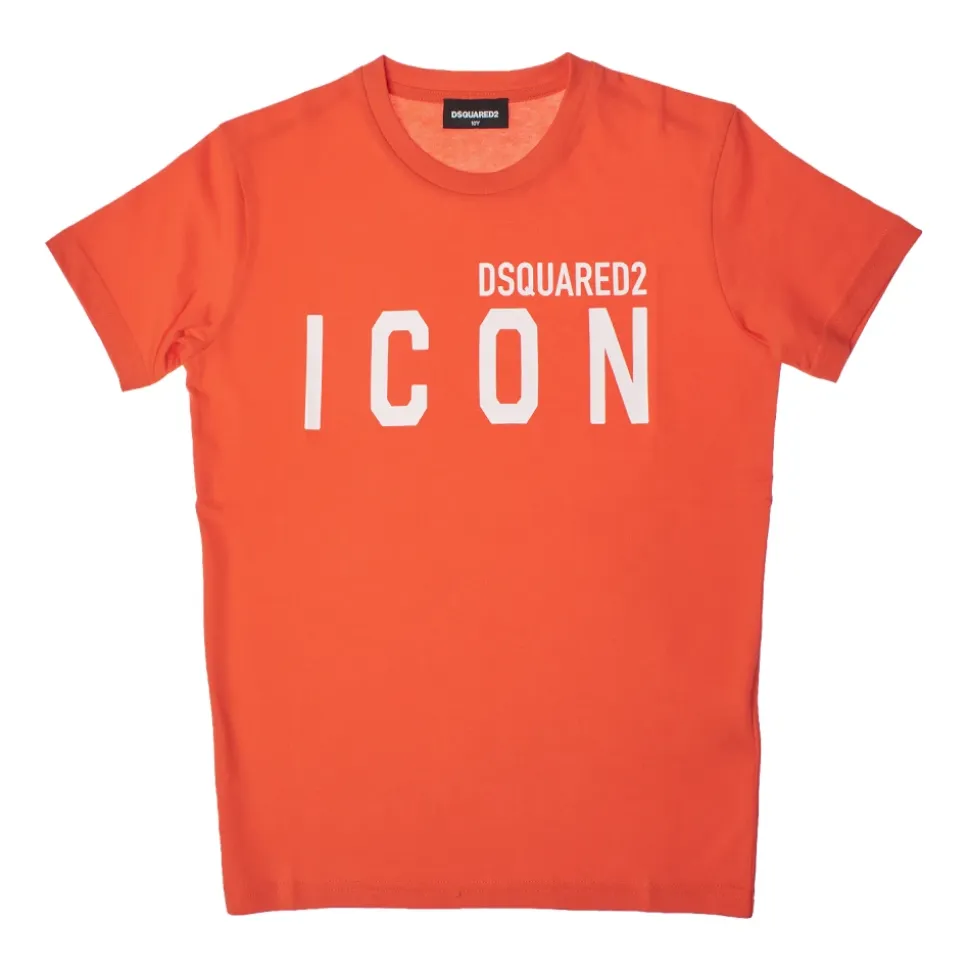 Camiseta de manga corta y cuello redondo