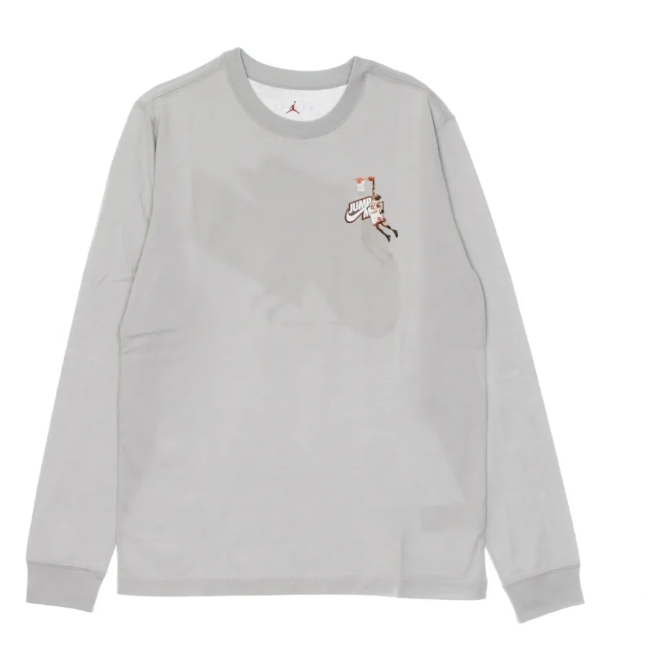 Camiseta de Manga Larga con Cuello Redondo