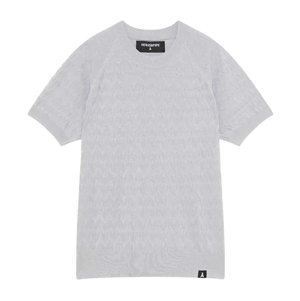 Camiseta de Punto Chevron