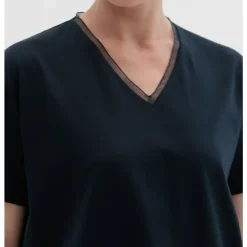 Camiseta de punto de noche