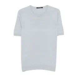 Camiseta de Seda Josh de Tejido Fino